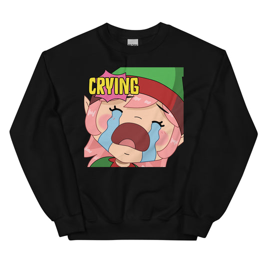 Crying Emoji Unisex Sweatshirt