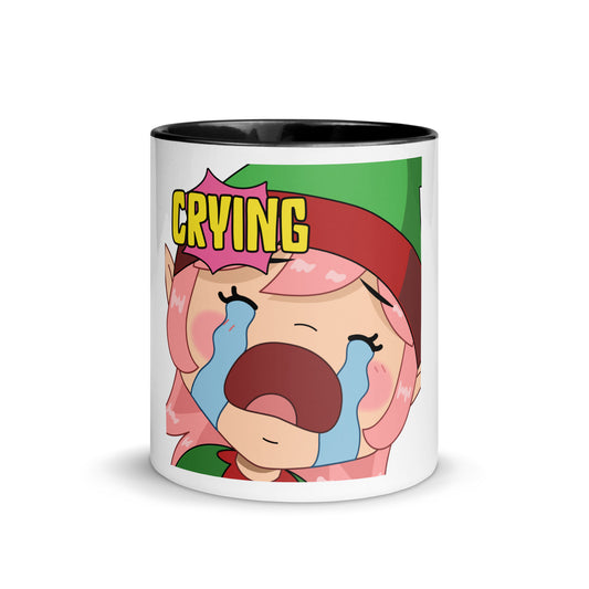 Crying Emoji Mug with Color Inside