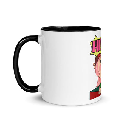 Hi Emoji Mug with Color Inside