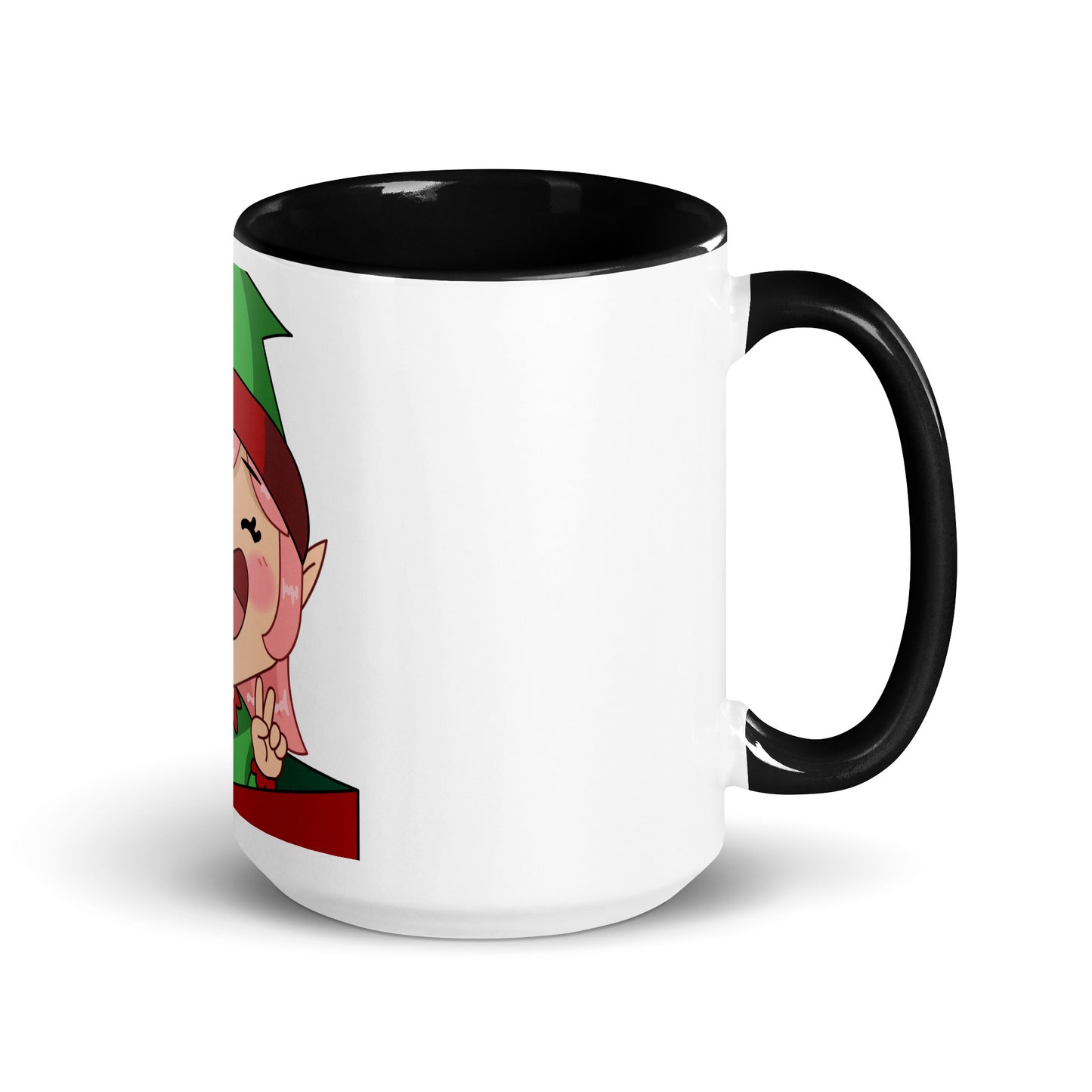 Hi Emoji Mug with Color Inside