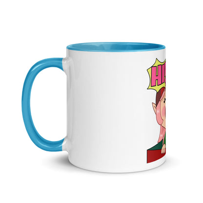 Hi Emoji Mug with Color Inside