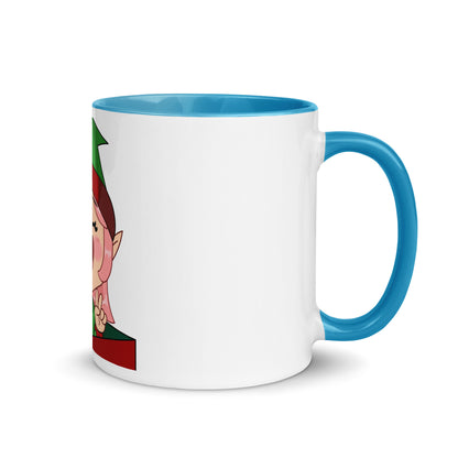 Hi Emoji Mug with Color Inside