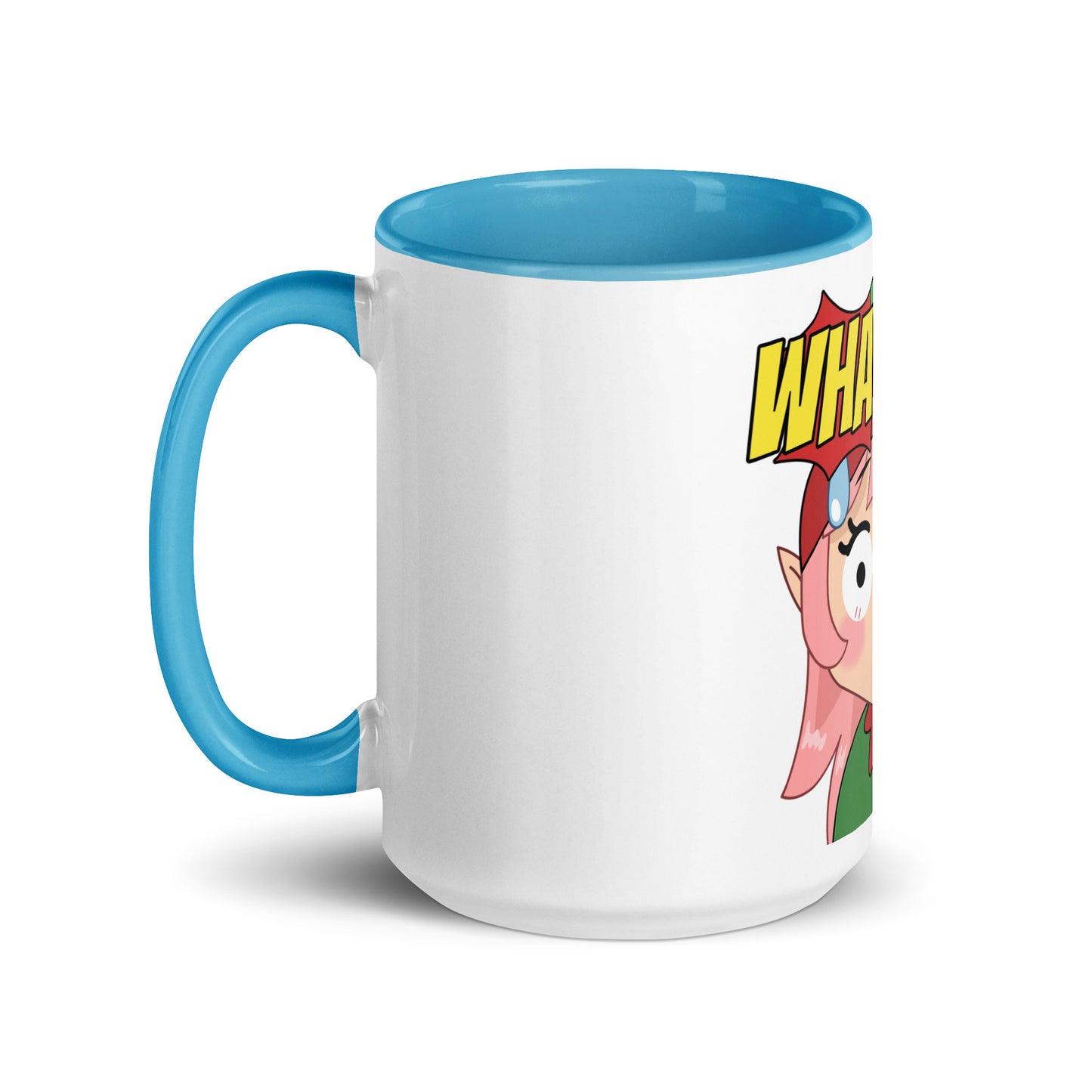 What Emoji Mug with Color Inside