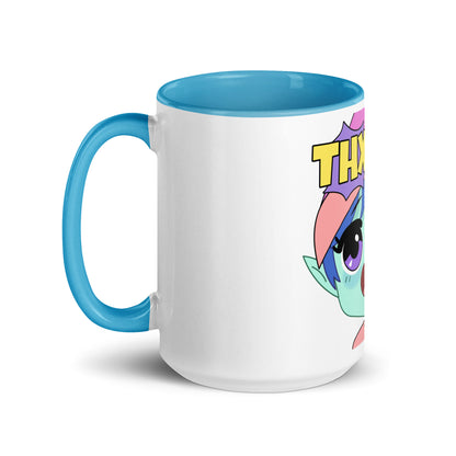 Thx Emoji Mug with Color Inside