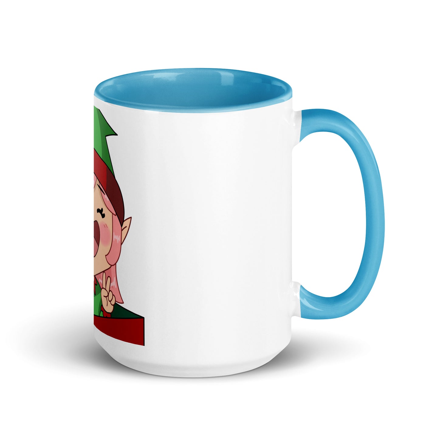 Hi Emoji Mug with Color Inside