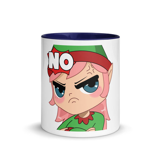 No Emoji Mug with Color Inside