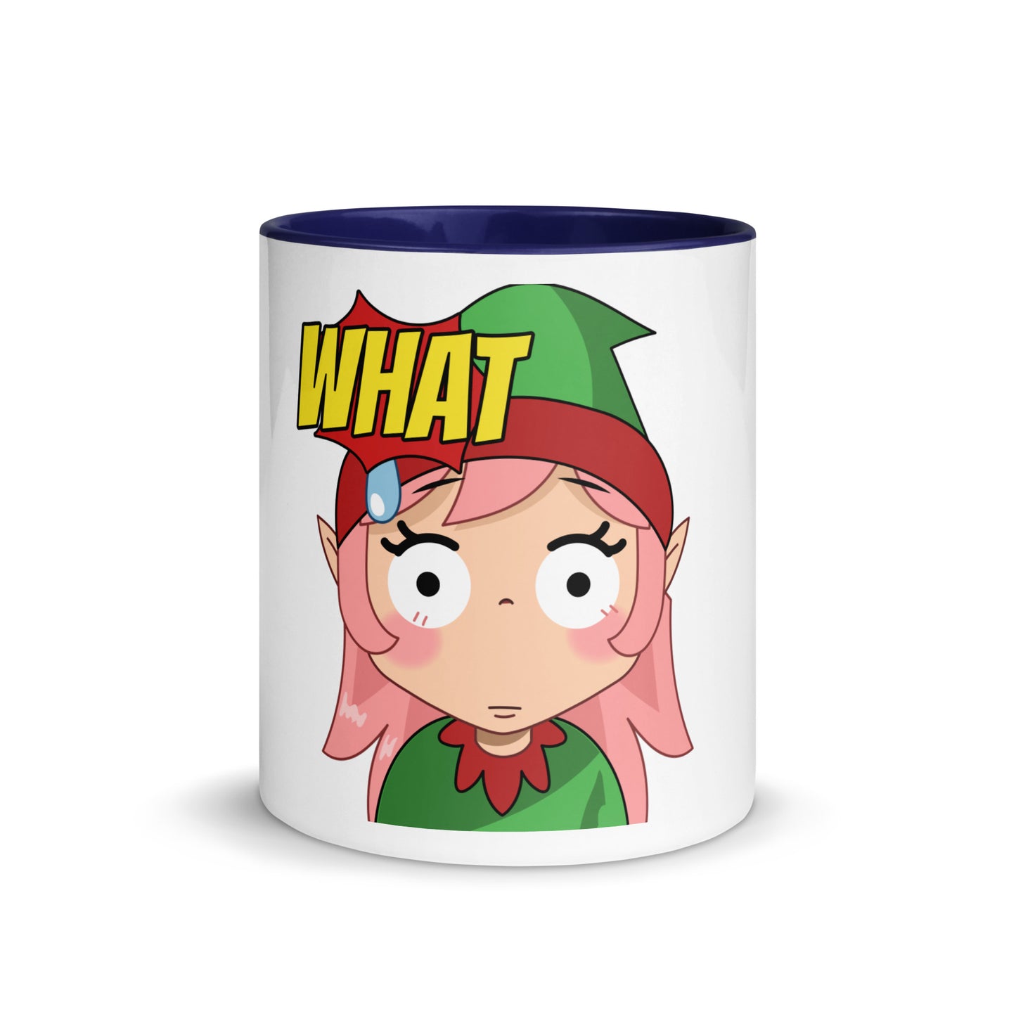 What Emoji Mug with Color Inside