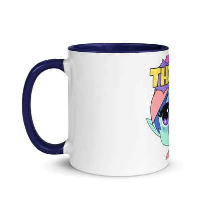 Thx Emoji Mug with Color Inside