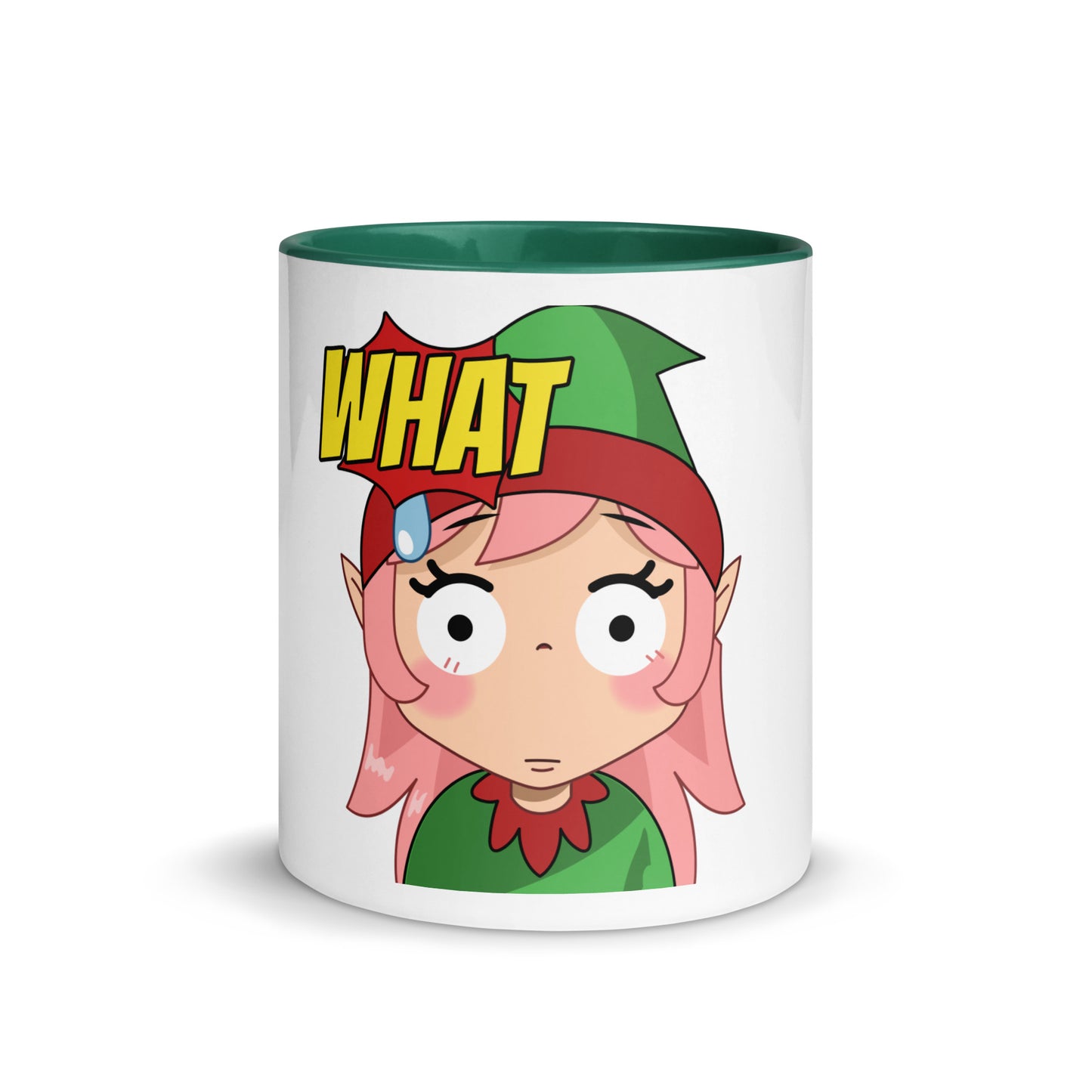 What Emoji Mug with Color Inside