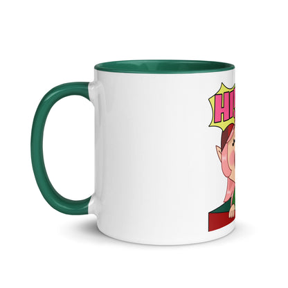 Hi Emoji Mug with Color Inside