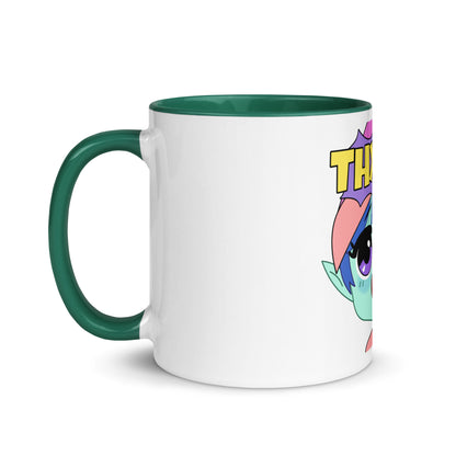 Thx Emoji Mug with Color Inside