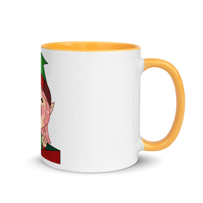 Hi Emoji Mug with Color Inside