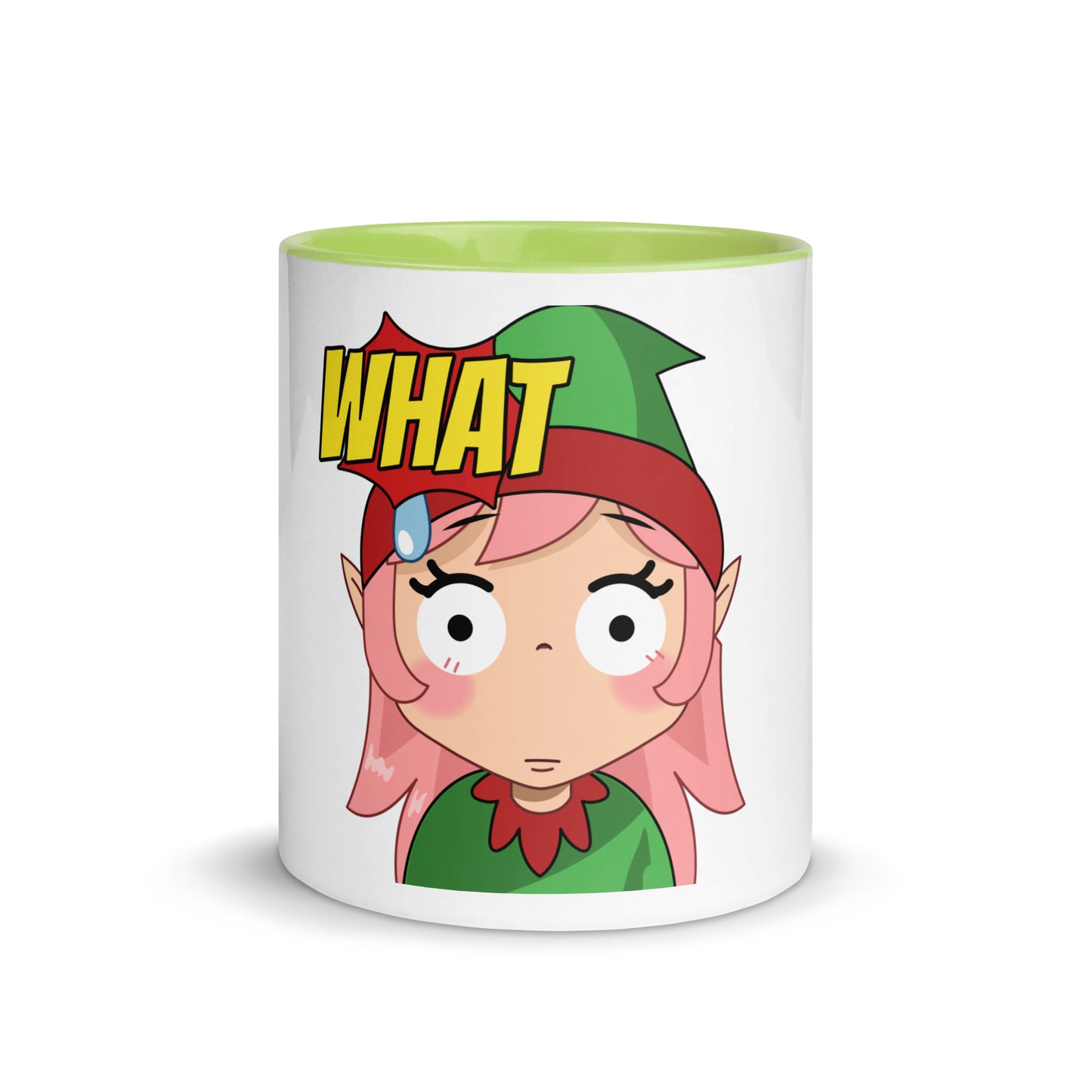 What Emoji Mug with Color Inside