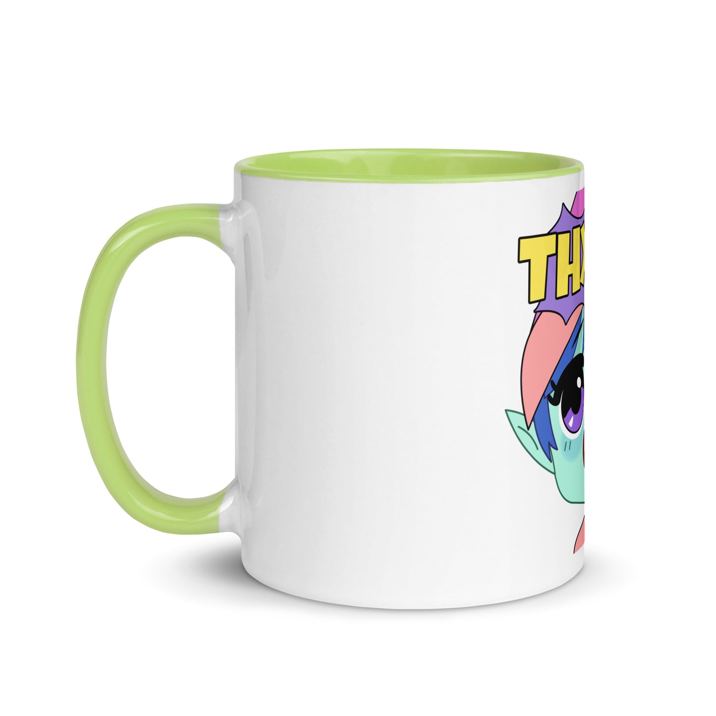 Thx Emoji Mug with Color Inside