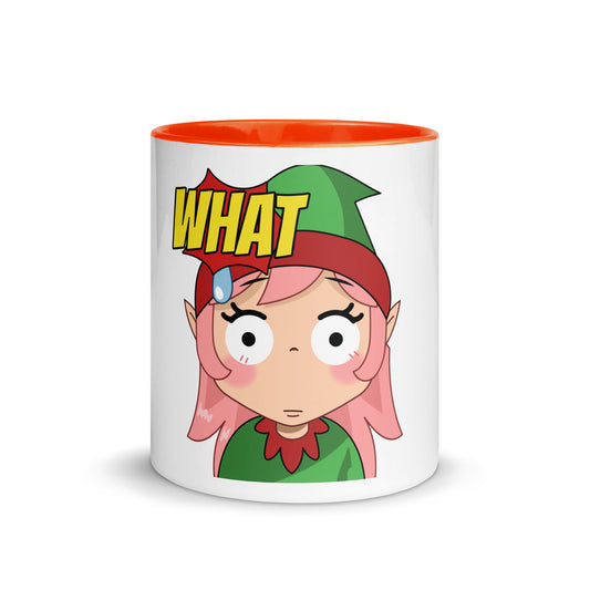 What Emoji Mug with Color Inside