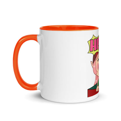 Hi Emoji Mug with Color Inside