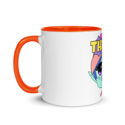 Thx Emoji Mug with Color Inside