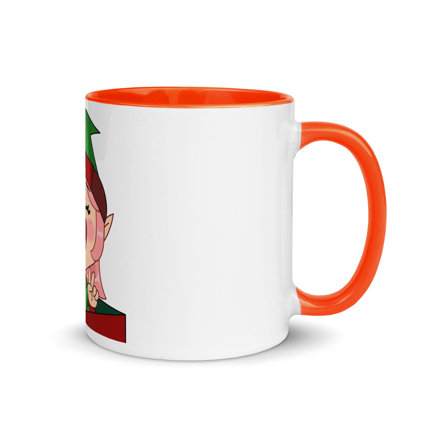 Hi Emoji Mug with Color Inside