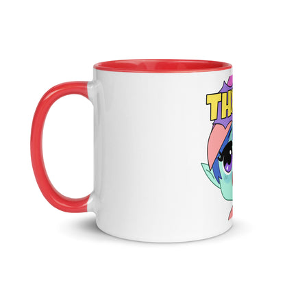 Thx Emoji Mug with Color Inside