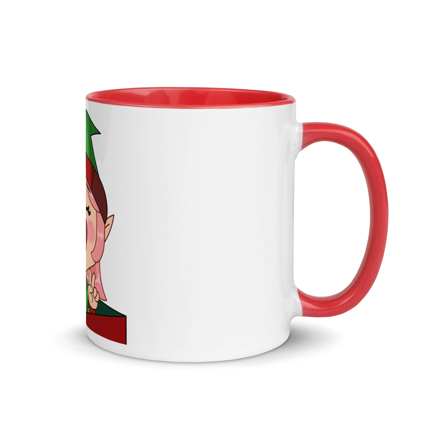 Hi Emoji Mug with Color Inside