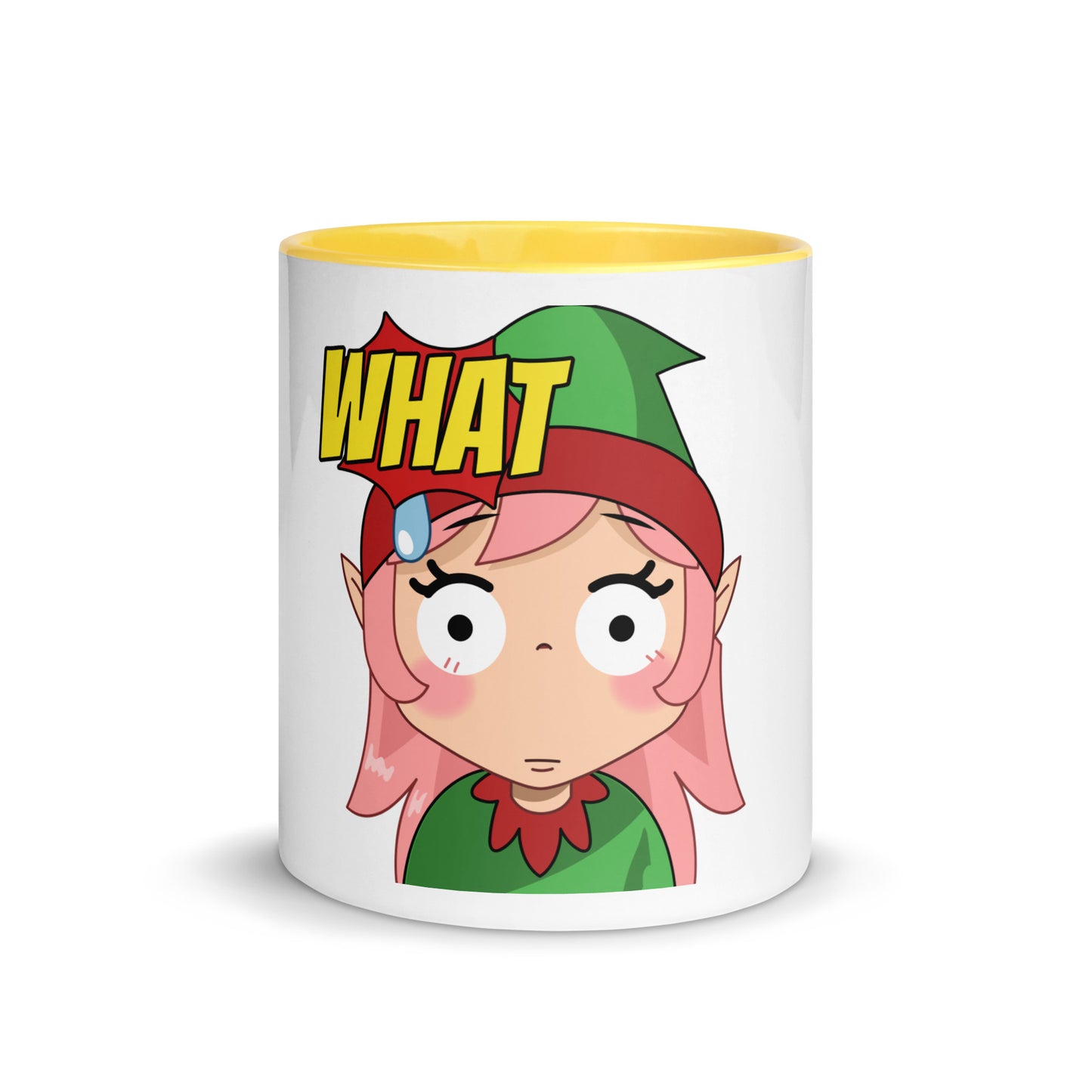 What Emoji Mug with Color Inside