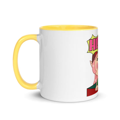 Hi Emoji Mug with Color Inside