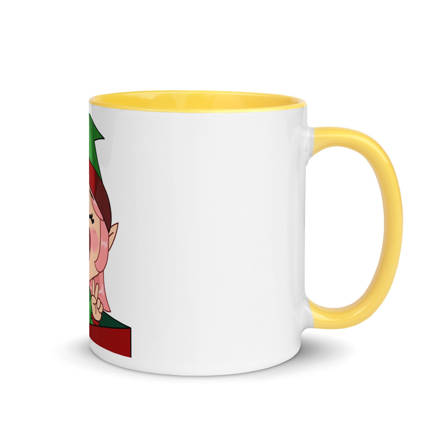 Hi Emoji Mug with Color Inside