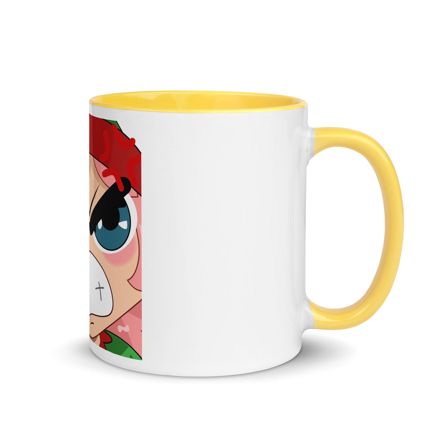 WTF Emoji Mug with Color Inside