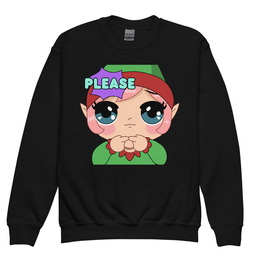 Please Emoji Kids sweatshirt