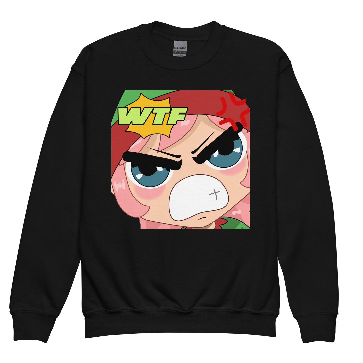 WTF Emoji Kids sweatshirt