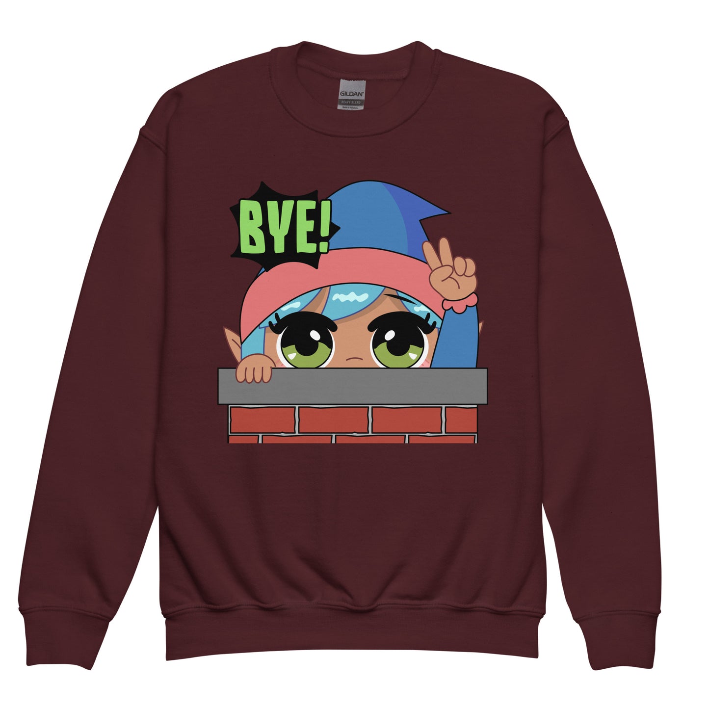 Bye Emoji Kids sweatshirt