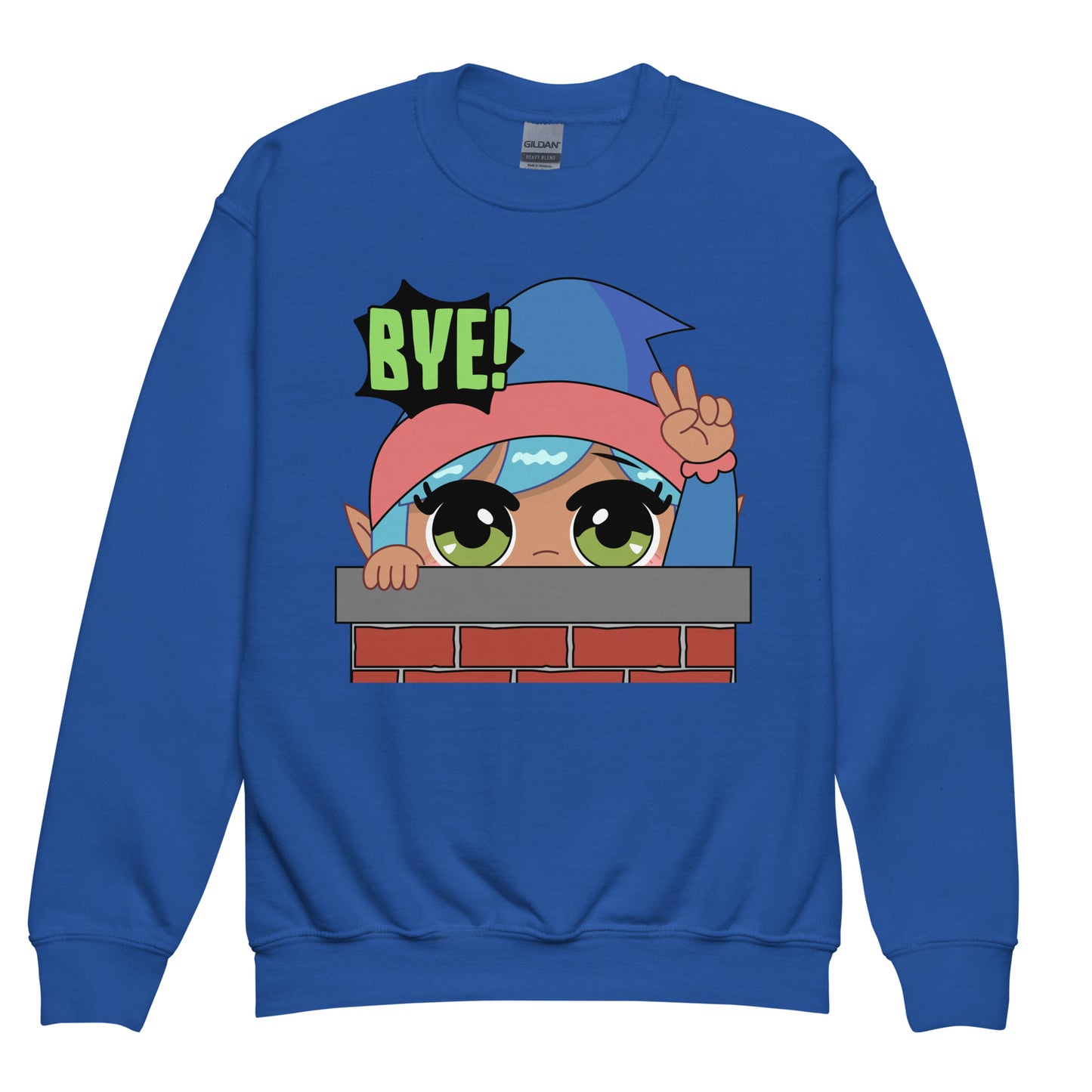 Bye Emoji Kids sweatshirt